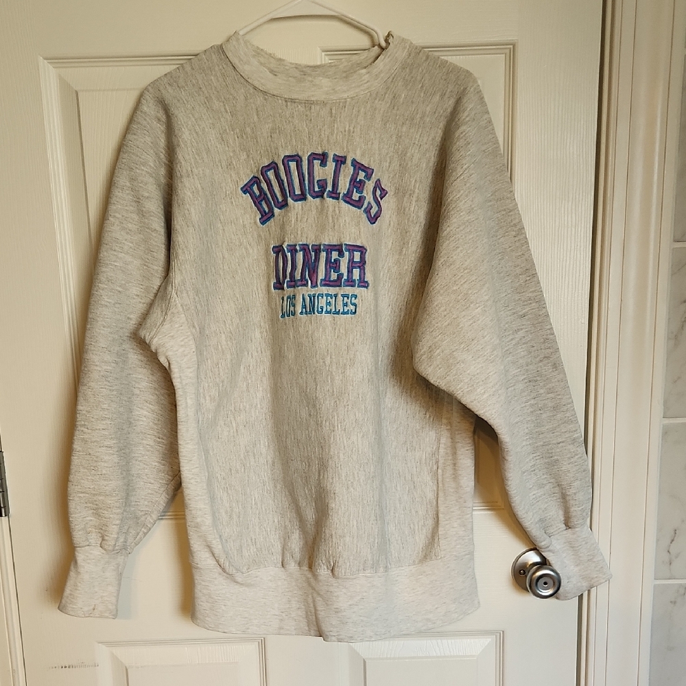 Gray Boogies Diner Sweatshirt